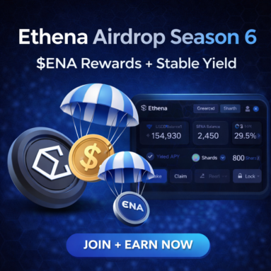 🚀 Ethena Airdrop Season 6 Guide (Earn Yield + $ENA Rewards)