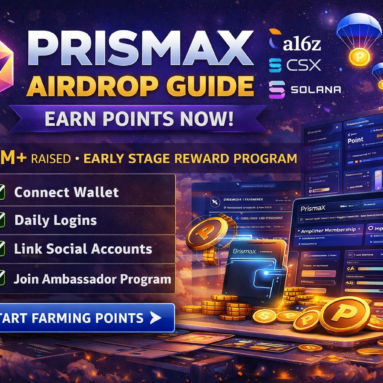 🚀 PrismaX Airdrop Guide (Early Potential) – Start Farming Points Now